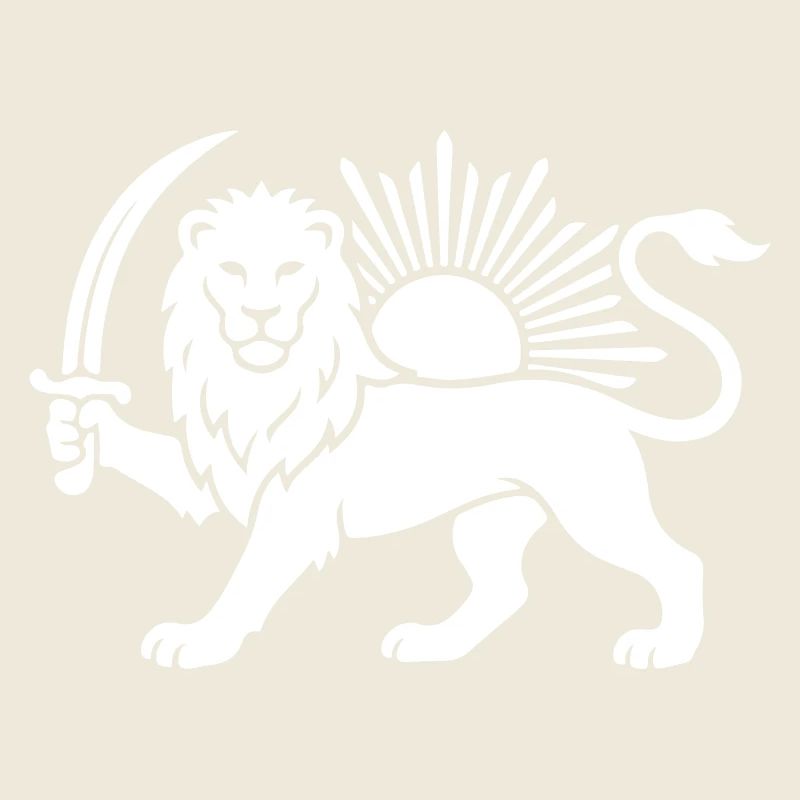 Persischer Löwe Persien Iran