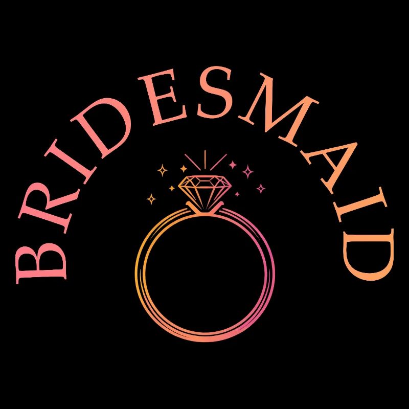 Bridesmaid - Ring - Personalizable