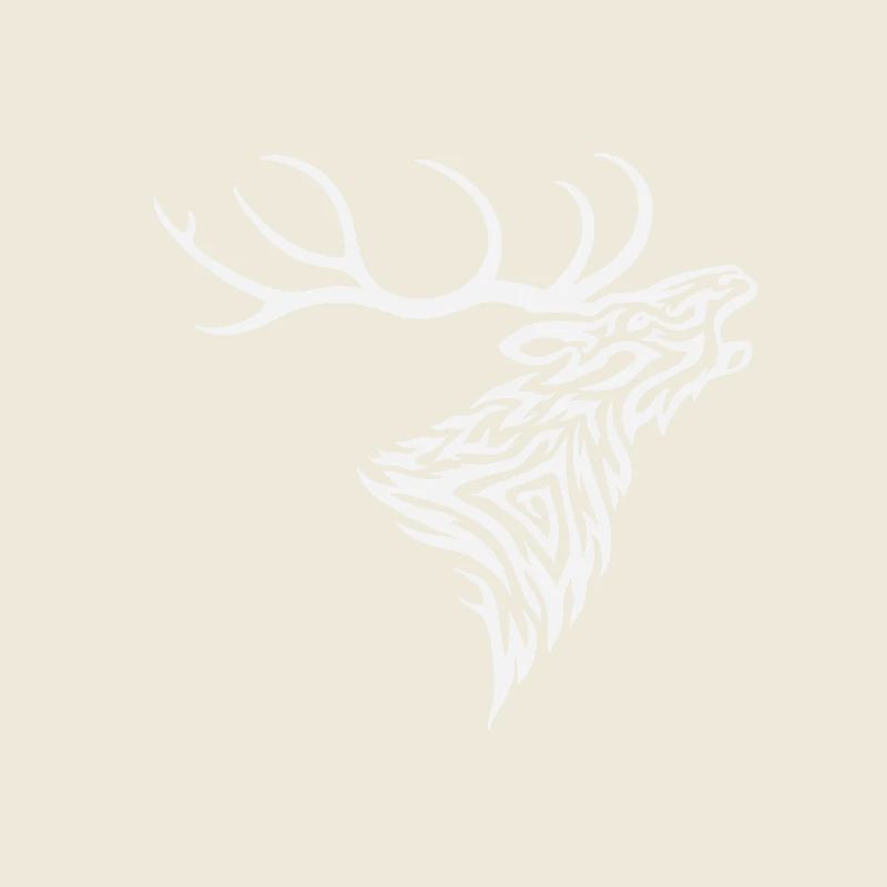 Roaring Stag Tribal white