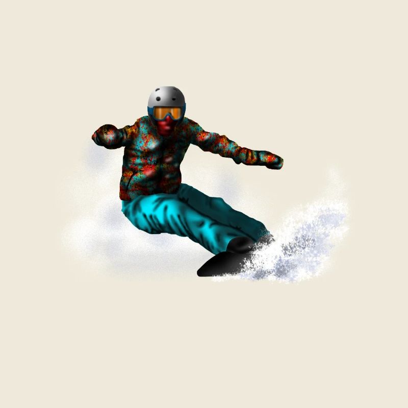 snowboarding