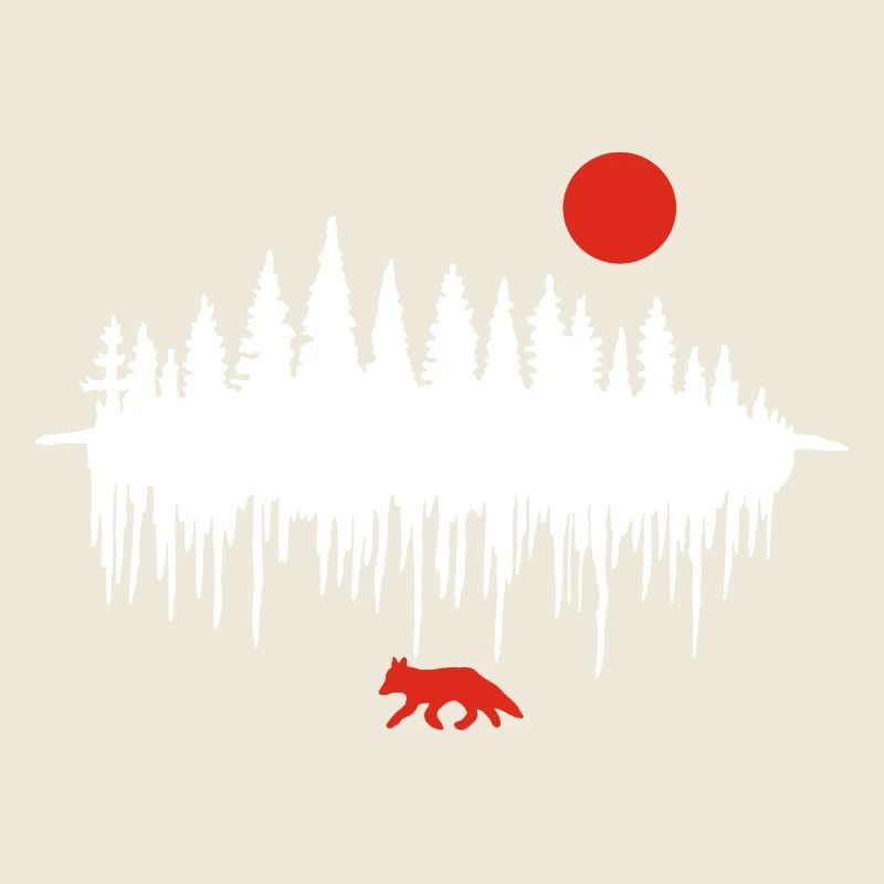 Der Ruf des Waldes (weiß)