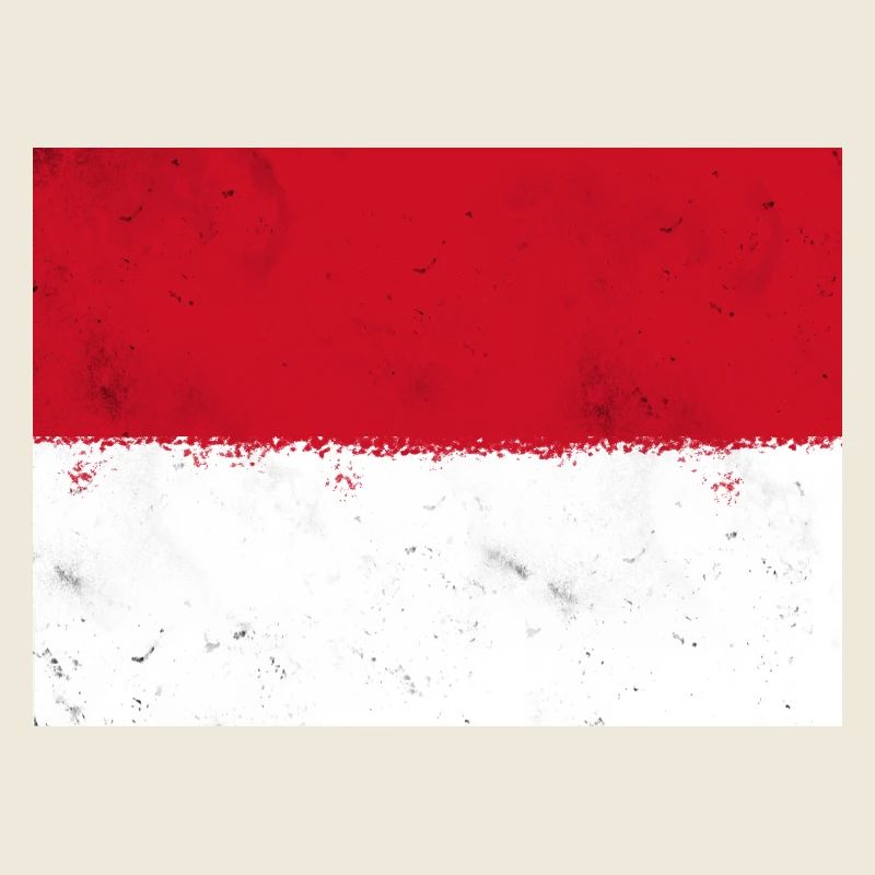 Flagge von Monaco