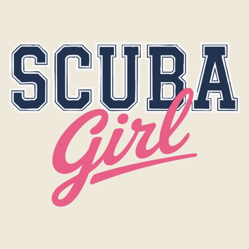 Conception de fille de plongée