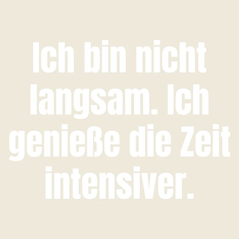 Ich bin nicht langsam Typo