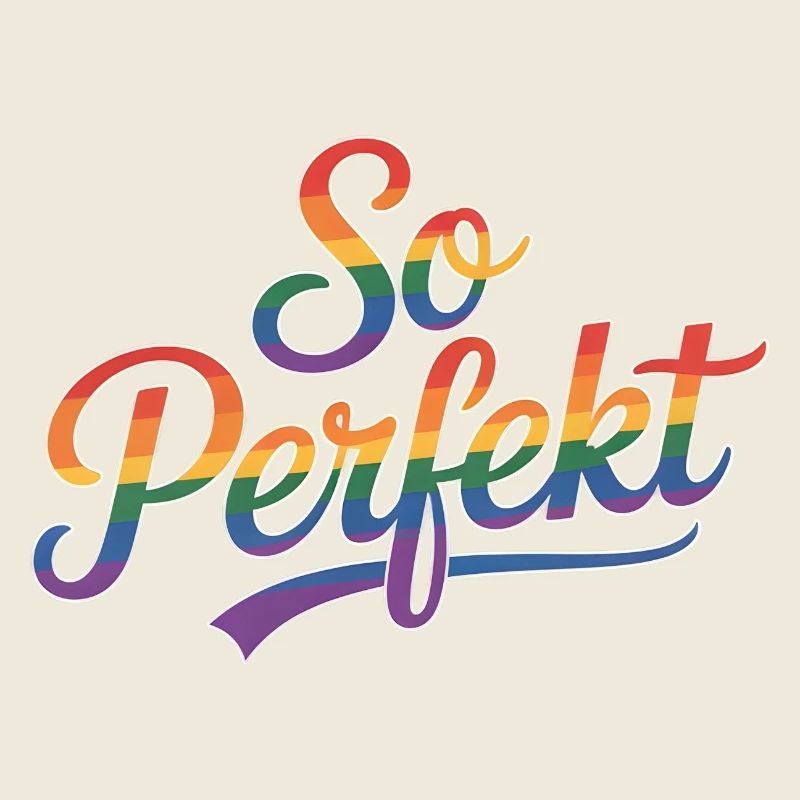 So Perfect -LGBTQ Rainbow - gay pride