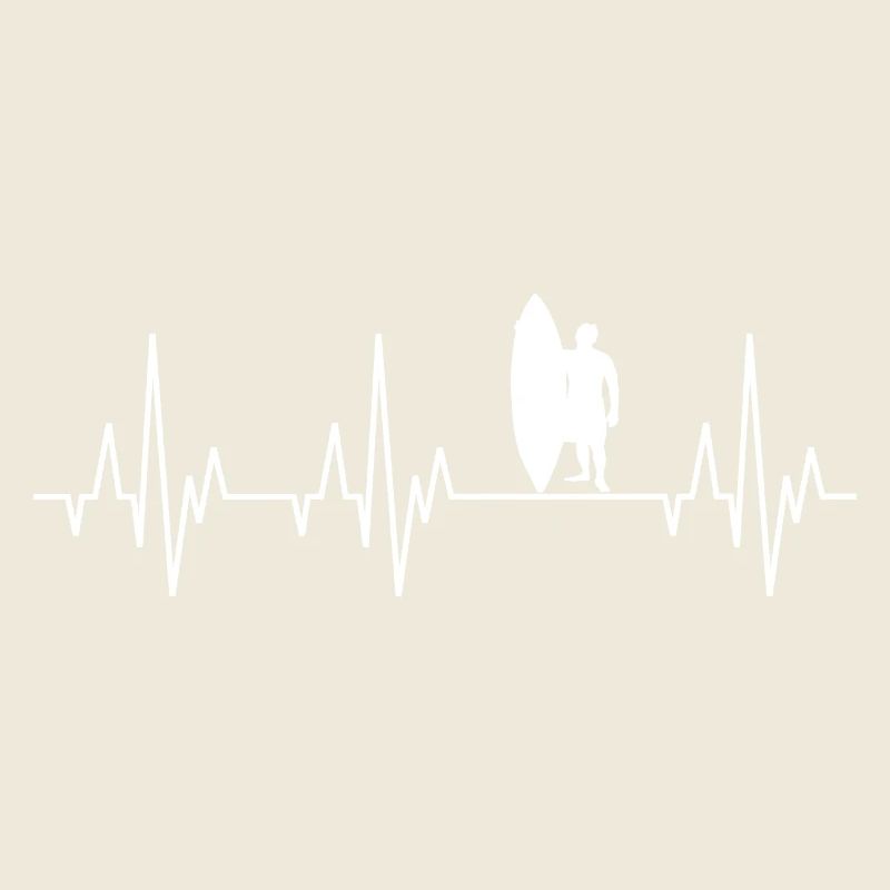 Heartbeat Surf Surfers Surfboard surfant