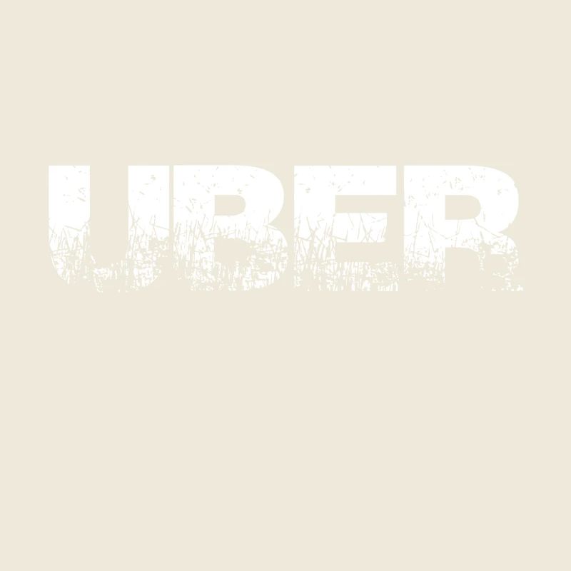 Uber parola trend lettering dicendo