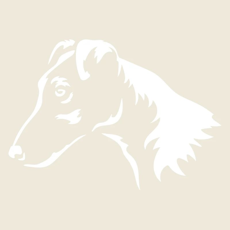 Foxterrier Kopf "Black Edition"