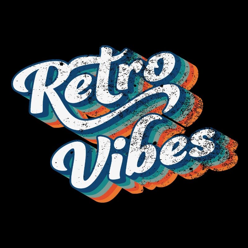 Retro Vibes: Elegant Vintage Font Art