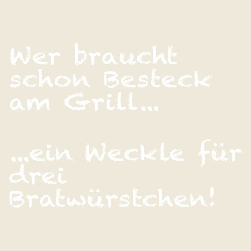 Grill-Spruch Bratwürstchen