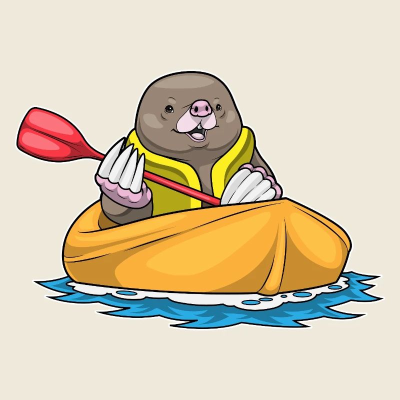 Maulwurf kleines Boot