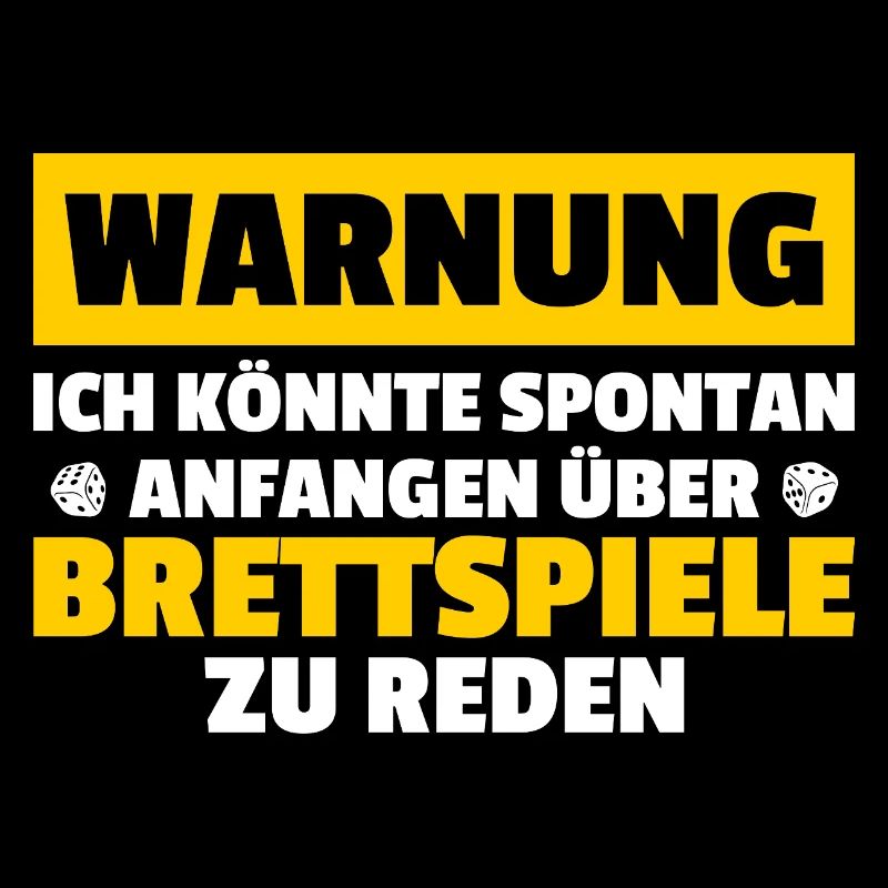 Warnung Gesellschaftsspiel Brettspiel