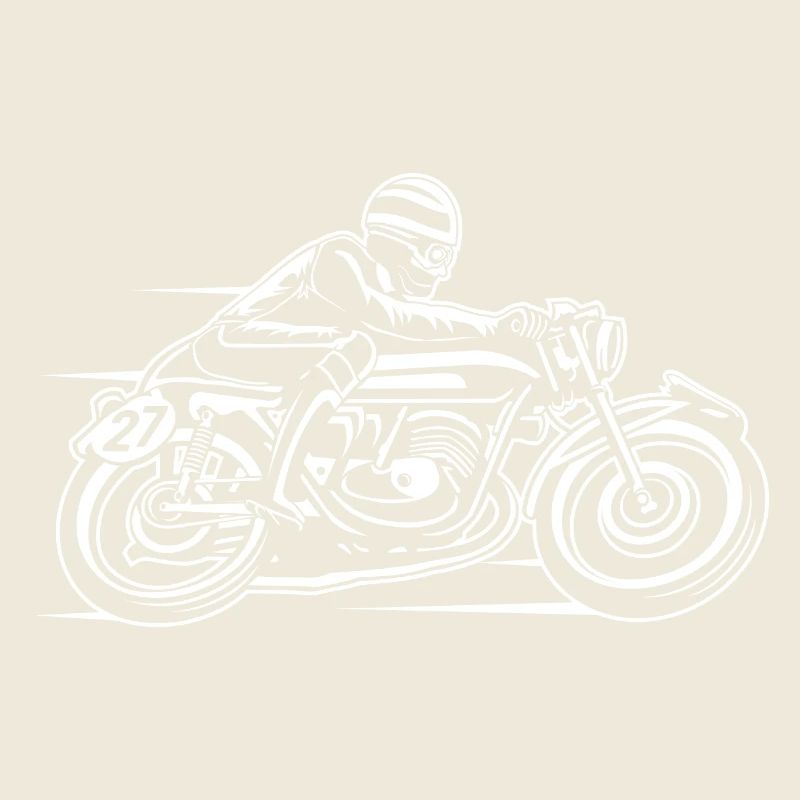 Cafe Racer moto 03_wei ß
