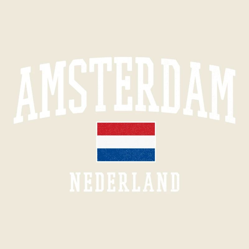 Amsterdam NL Flag Design