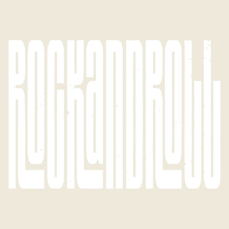 Design de logo Rock and Roll audacieux