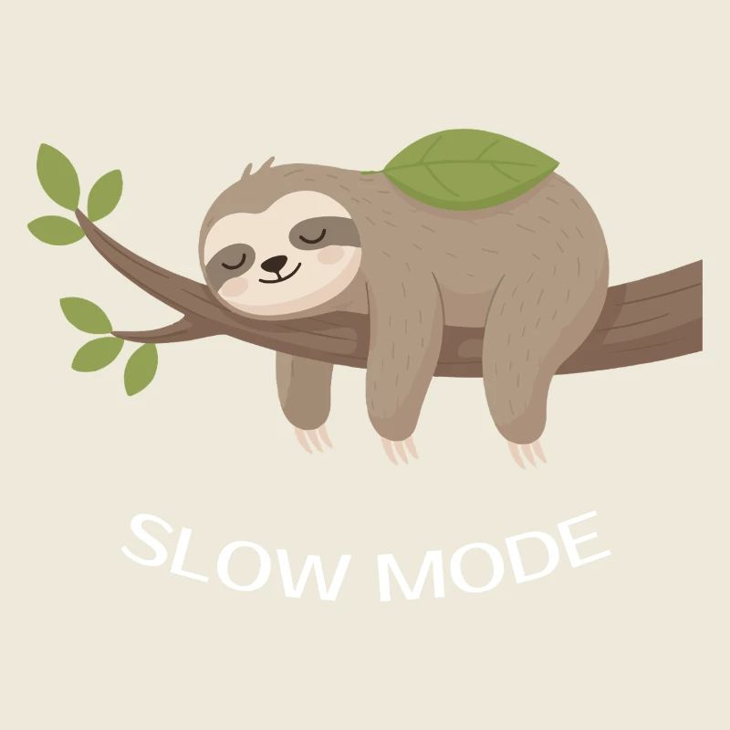 Slow Mode Sloth on Branch