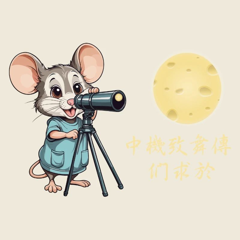 Mouse and Cheese Moon