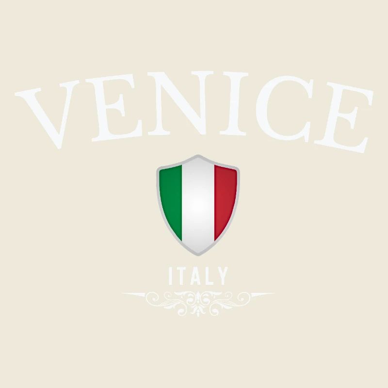 Venedig, Italien, elegantes minimalistisches Design