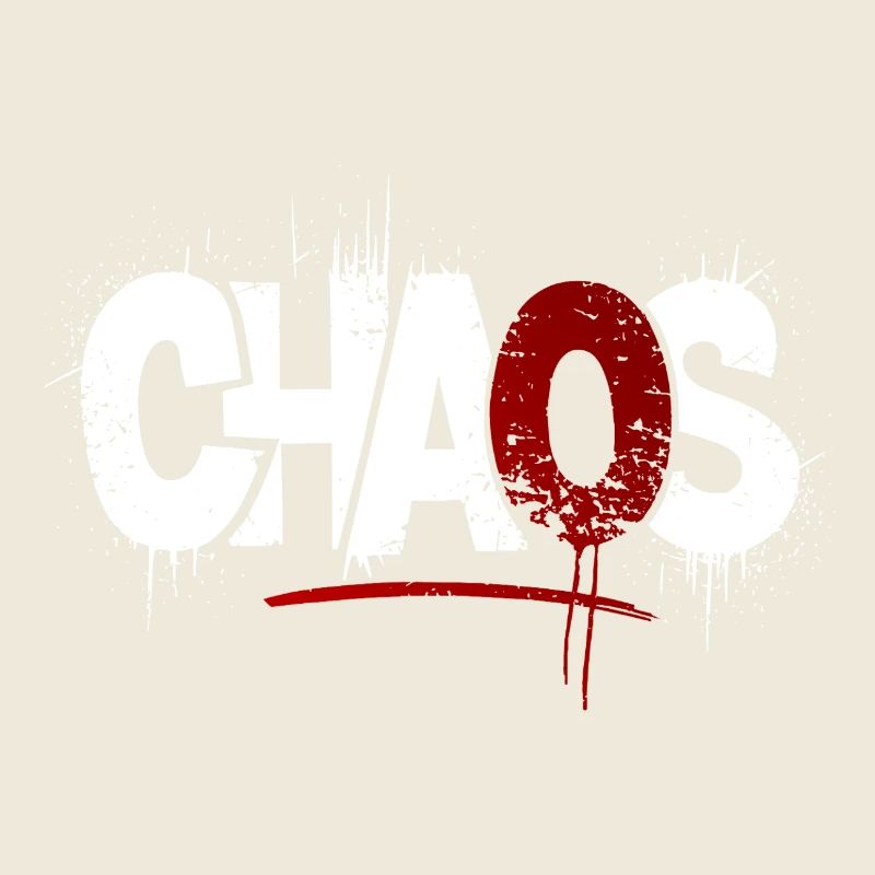 Symbolisme des éclaboussures de chaos