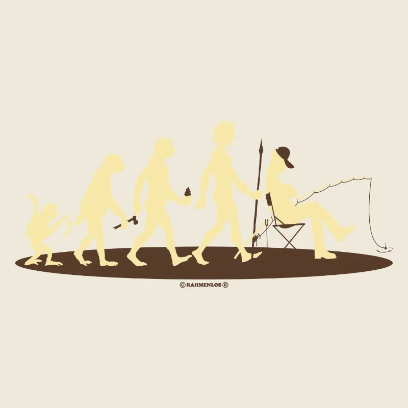 FUN - Evolution Angler - Geschenk - Bestseller