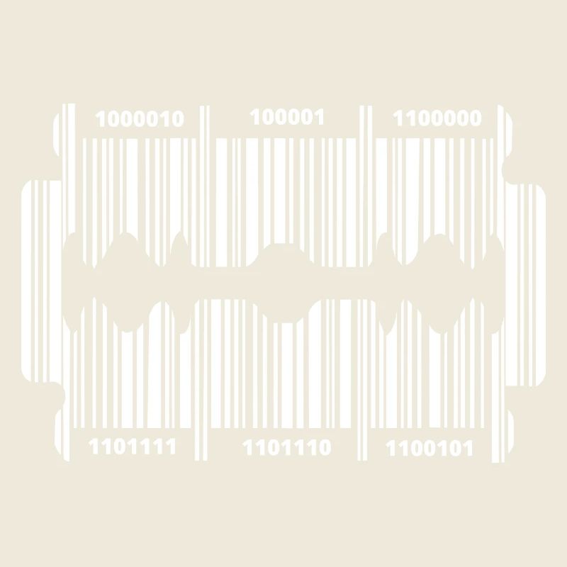 Rasierklinge mit Code