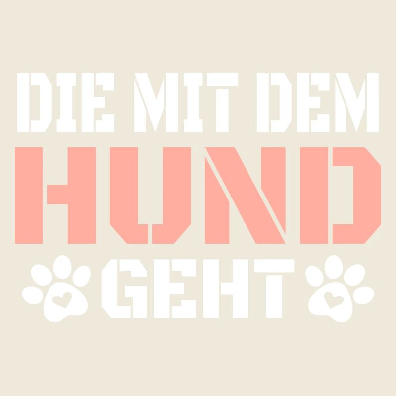 Die mit dem Hund geht
