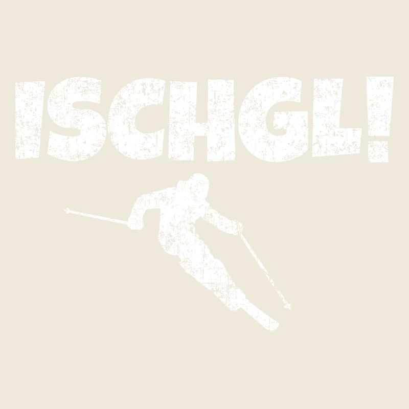 Ischgl Skifahrer (Weiß) Apres-Ski Schnee Winter