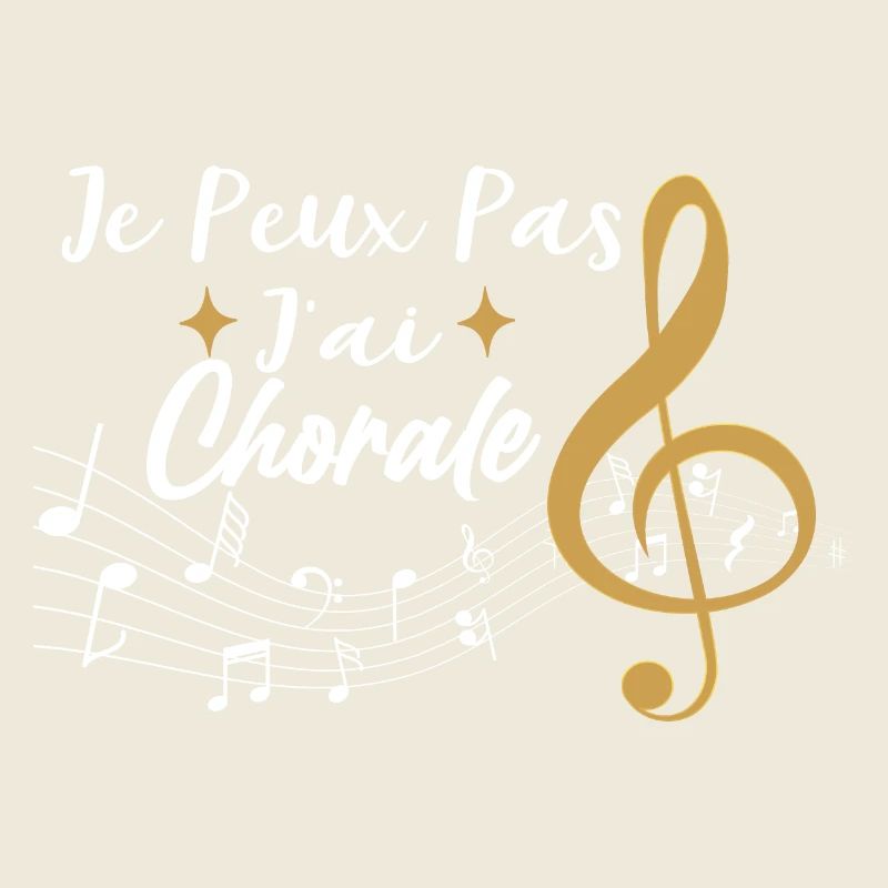 J'Peux Pas J'Ai Chorale Cadeau Chanteur De Choeur