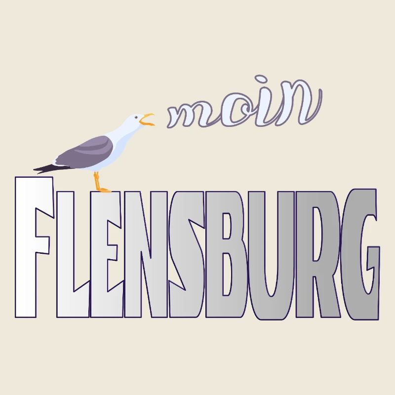 Flensburg Möwe & Moin Design