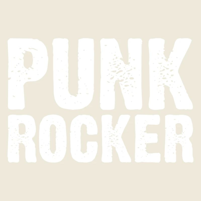 Conception typographique punk rock audacieuse