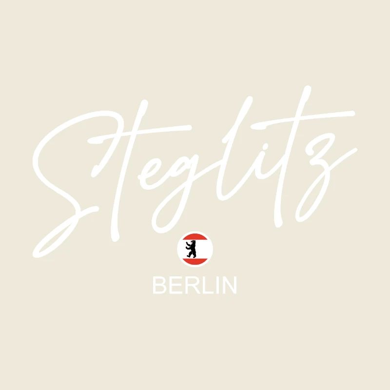 Steglitz - Berlin Flagge - Berliner Bär