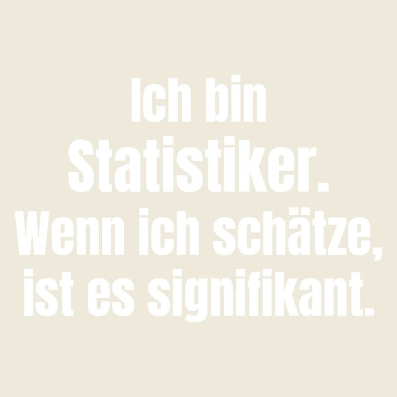 Je suis statisticien. Citation