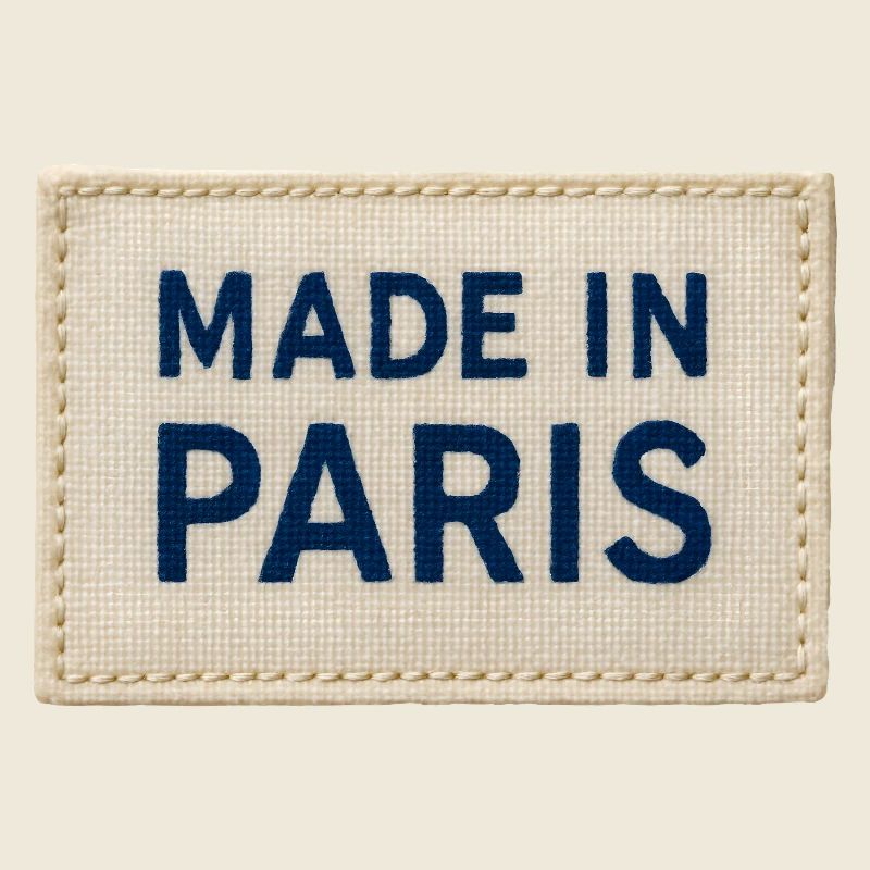 Made in Paris Fabric Patch