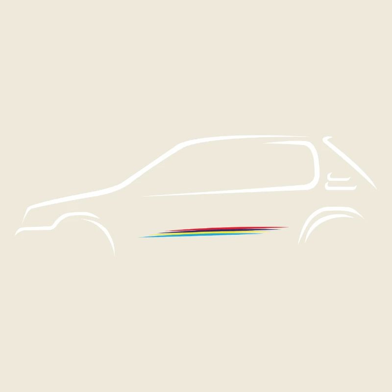 Esquisse 205 rallye