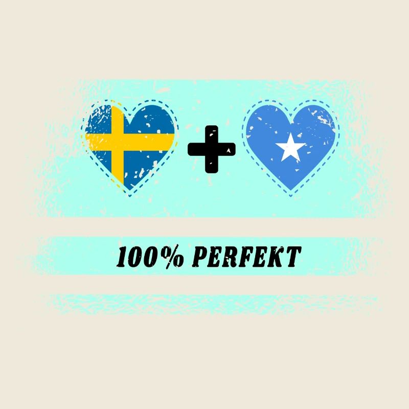 Somalia und Schweden 100% perfekt / Geschenk