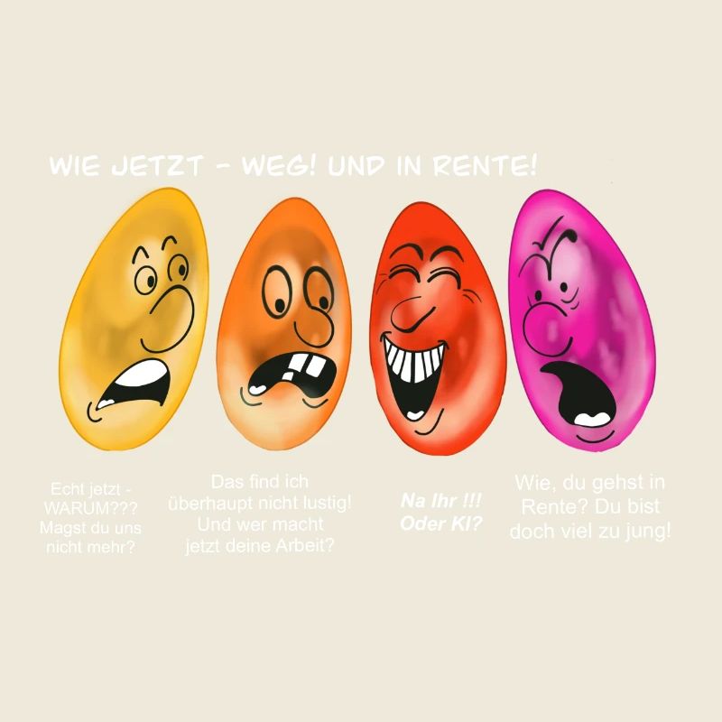 Rente warum? Comic für den Ruhestand