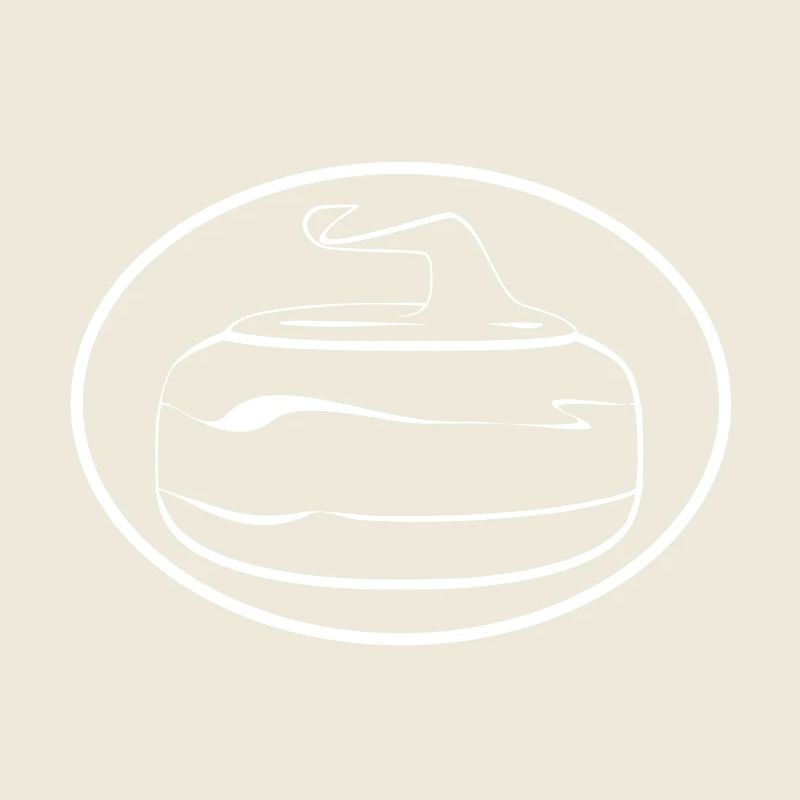 Le curling est un art - blanc