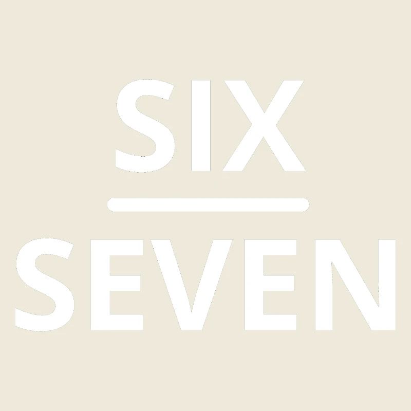 Sechs Sieben Meme Design