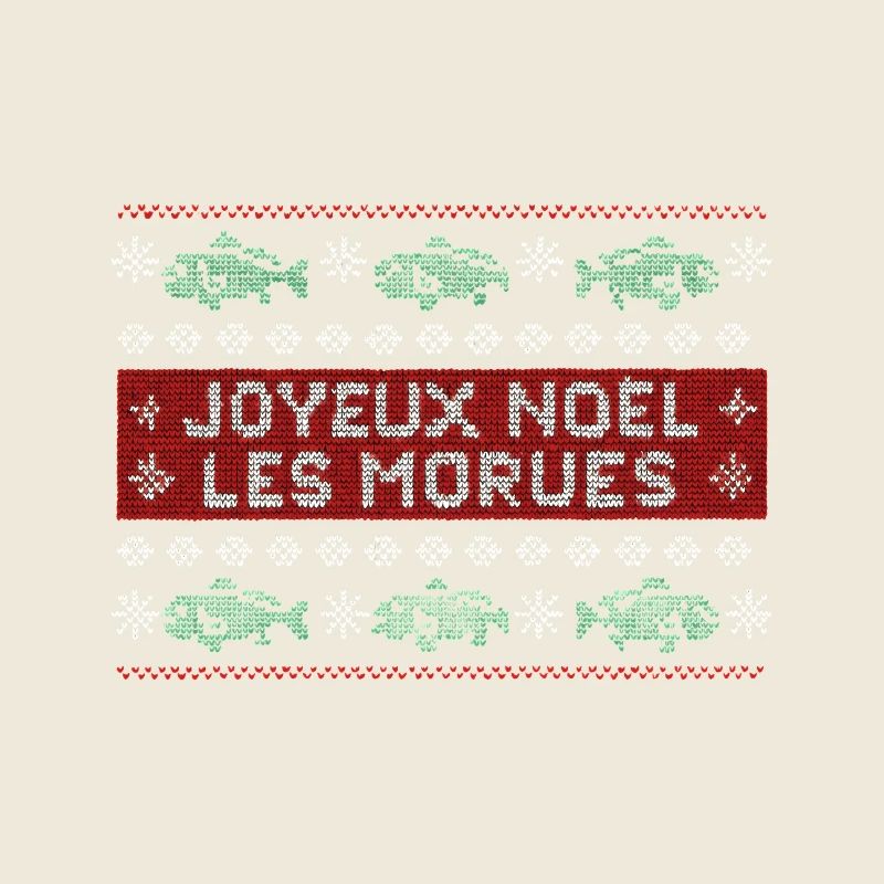 Morues de Noël vert