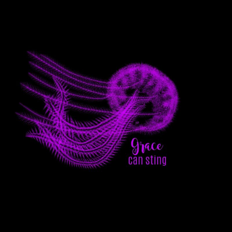 Grace Can Sting Jellyfish Art