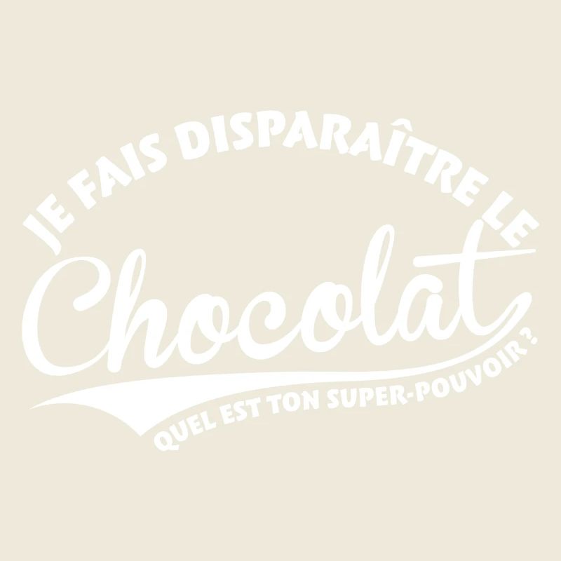 Disparaître le chocolat