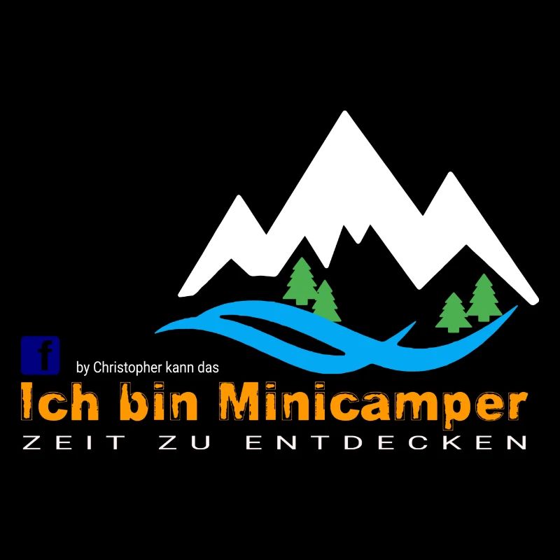 Minicamper Bergwanderer Motiv