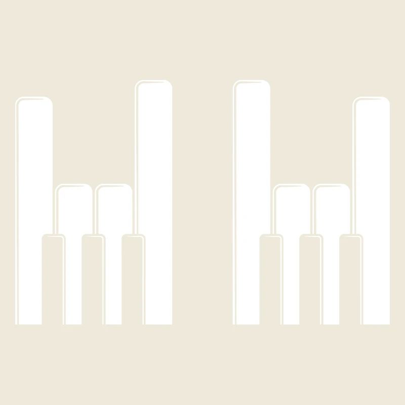 Touches de piano, cors aux doigts