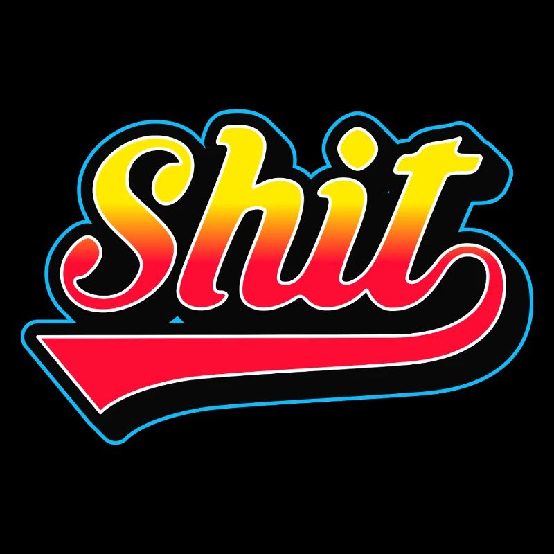 Shit Retro Wordmark