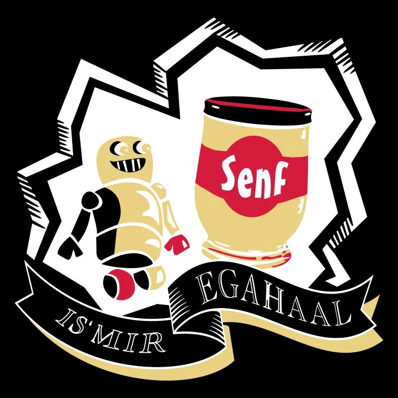 Roboter mit Senf = IS MIR EGAL