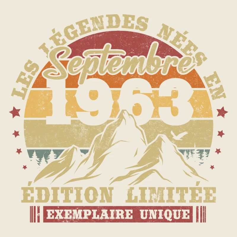 Vintage September 1963 Retro Geburtstagsgeschenk