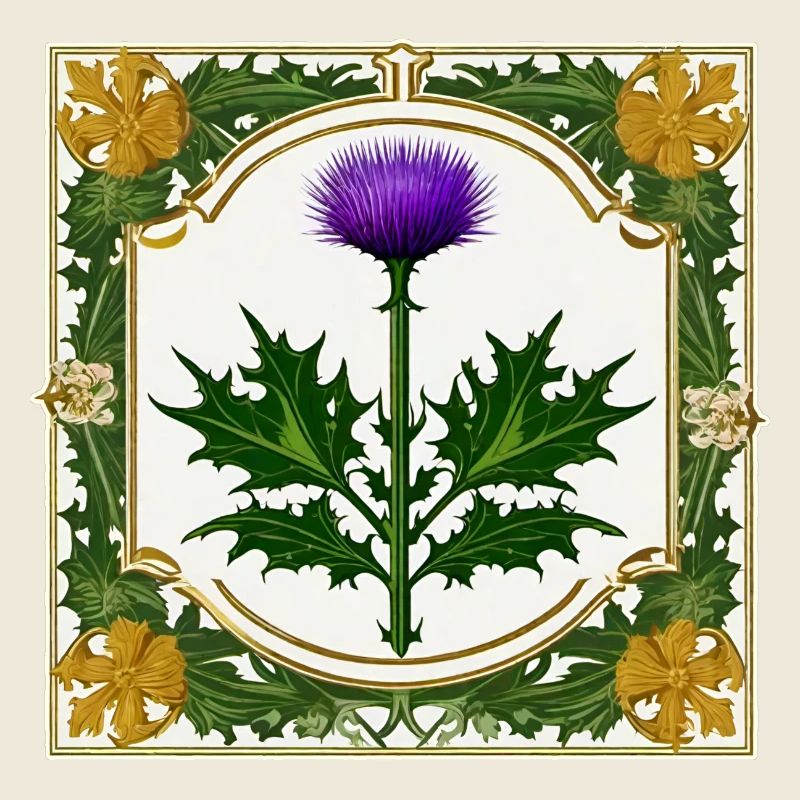 Distel als Wappen III