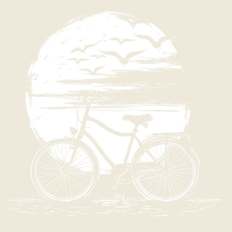 Cycling Drawing