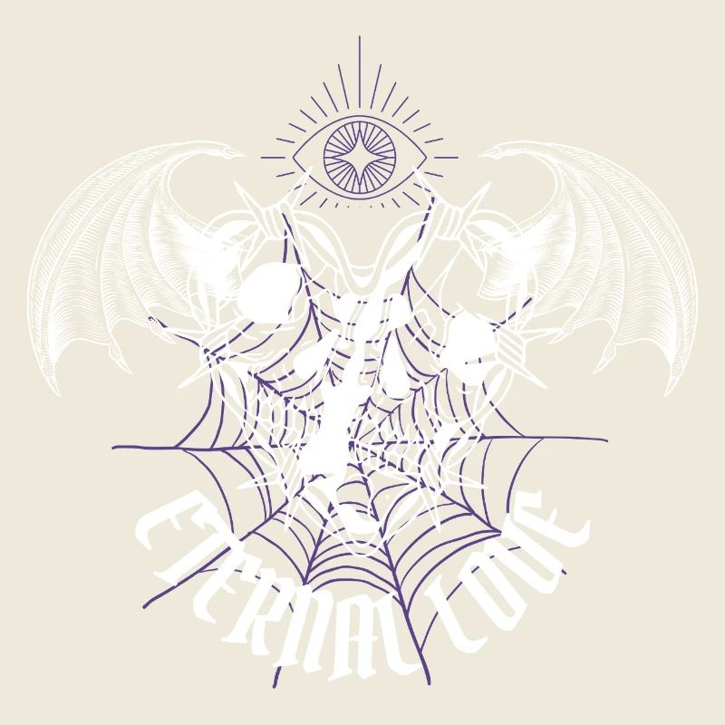 Eternal Love Gothic Skull