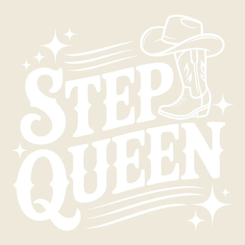 Step Queen Line Dance Cowboy Style